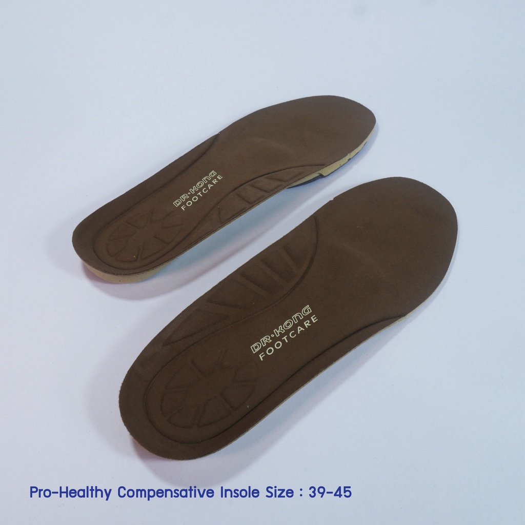dr-kong-prohealthy-compensetive-insole-แผ่นรองเท้าเสริมอุ้งเท้าสำหรับรองเท้าผู้ชาย
