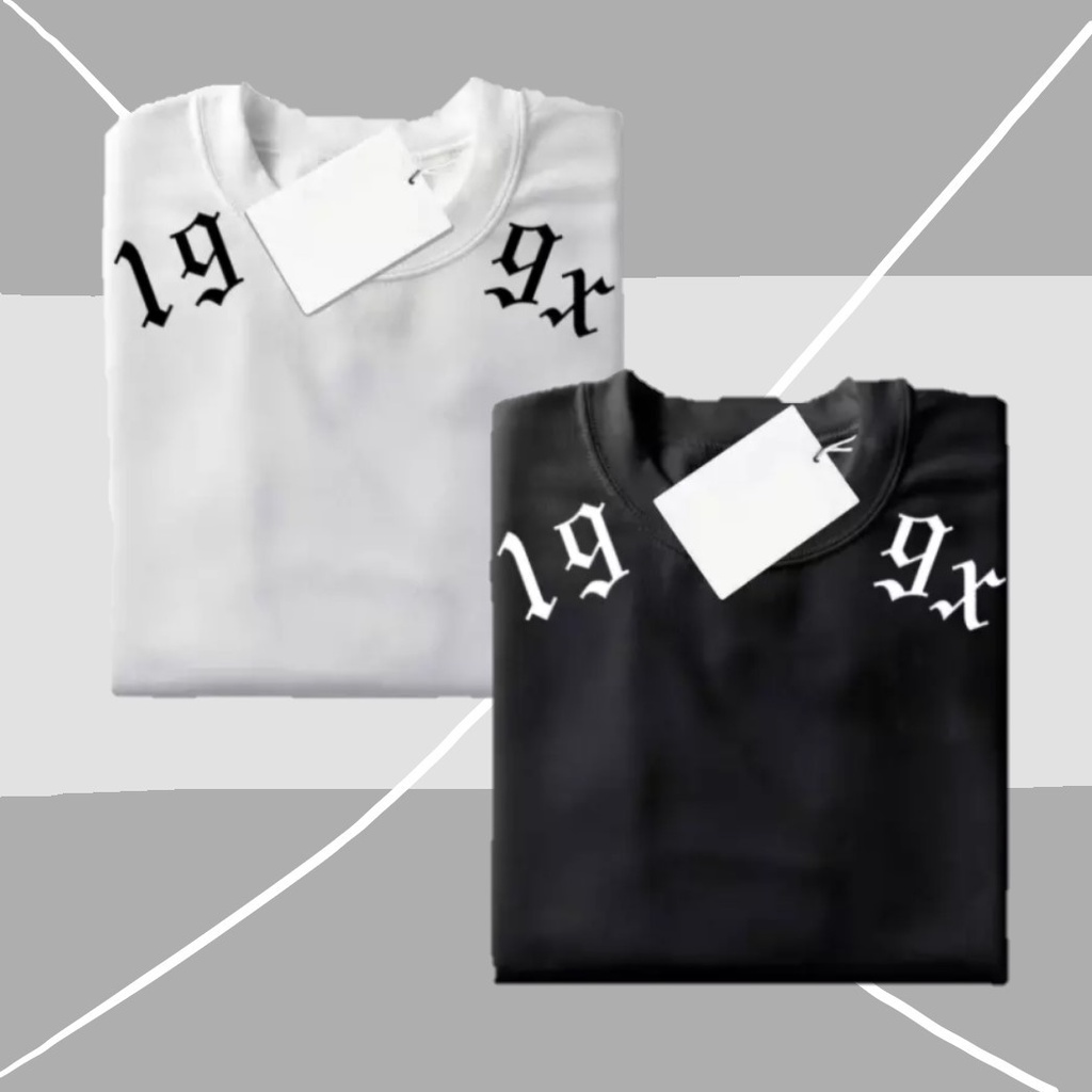 ชุดเซ็ต-2-ชิ้น-แร็ปเปอร์-199x-199x-ออกแบบข้อความแฟชั่นเสื้อผ้าเสื้อยืดผ้าฝ้าย-4-ขนาด-s-m-l