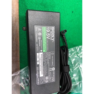 adapterแปลงไฟ220vออก19.5V6.2A(ขนาดหัว6.0*4.0mm)พร้อมสายไปAC