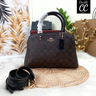 (แท้ 💯%‼ Factory) COACH MINI LILLIE CARRYALL