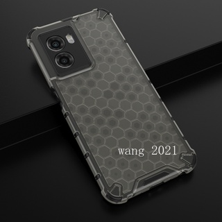 New Casing OPPO A77 5G A57 A96 A76 4G 2022 เคส Phone Case Honeycomb Technology Durable and Drop Resistant  Camera Protective Hard Back Cover เคสโทรศัพท์