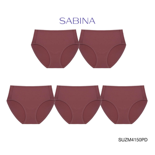 สินค้า Sabina ซาบีน่า กางเกงชั้นใน (Set 5 ชิ้น) รุ่น Panty Zone (ทรง Half) รหัส SUZM4150PD สีชพูเข้ม