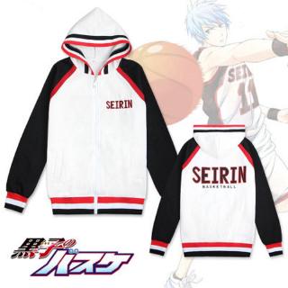 Kuroko  S เสื้อโค้ทแขนยาวมีฮู้ด