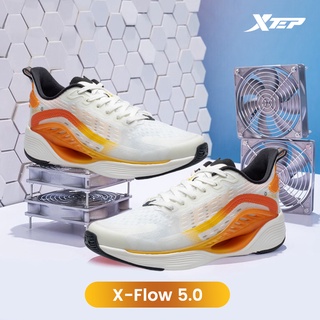 สินค้า Xtep X-Flow 5.0 รองเท้ากีฬา รองเท้าวิ่ง รองรับแรงกระแทก แบบนิ่ม น้ําหนักเบา แฟชั่นสําหรับผู้ชาย