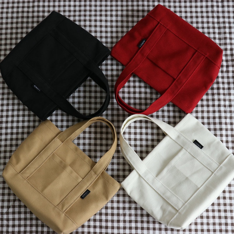 รูปภาพของAML240กระเป๋าผ้าแคนวาสญี่ปุ่นและเกาหลี กระเป๋าถือผู้หญิงลองเช็คราคา