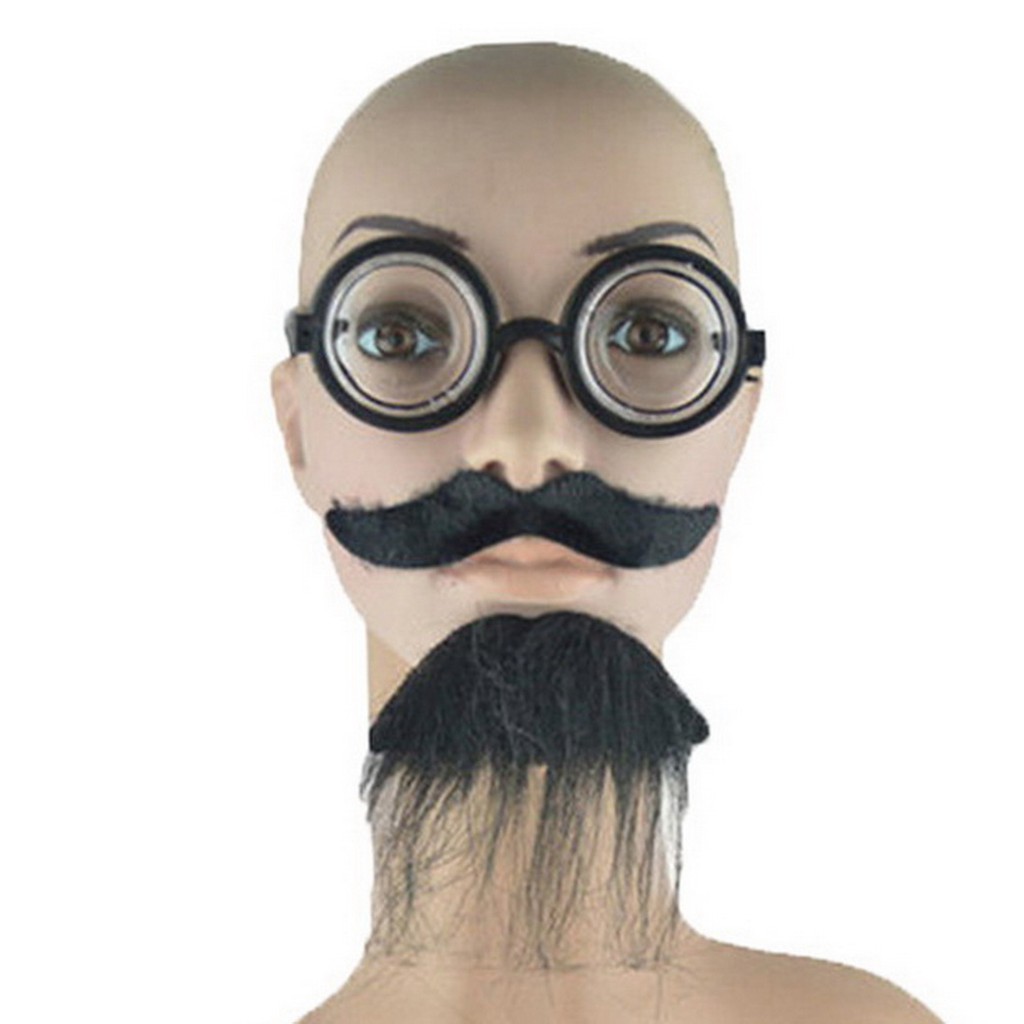 หนวดเคราแฟนซี-หนวดปลอม-เคราปลอม-สำหรับ-การแสดง-ปาร์ตี้-คอสเพลย์-fancy-fake-mustache-beard