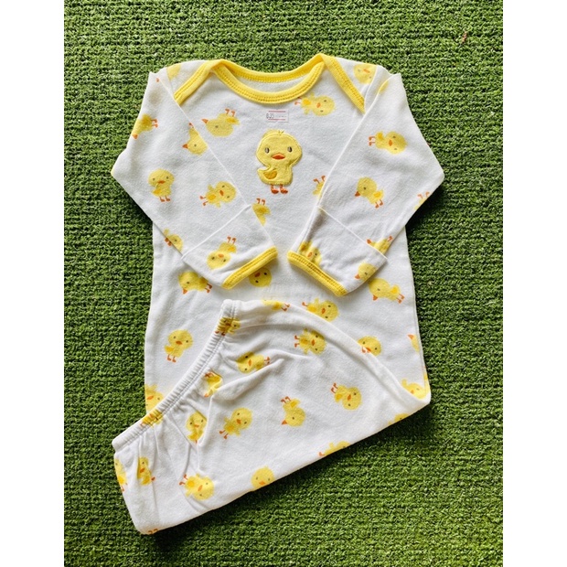 carter's baby sleep gown บอดี้สูทเด็กแบบถุงนอน แขนยาว (มือสอง) Shopee