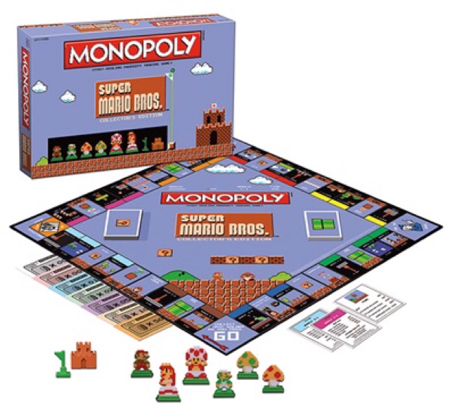 เกมส์กระดาน-monopoly-super-mario-bros-ตัวหายาก