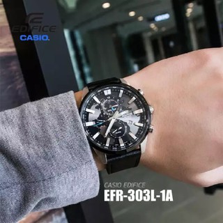 ภาพขนาดย่อของภาพหน้าปกสินค้าคาสิโอ นาฬิกา Edifice EFR-303 กันน้ำ ผู้ชายนาฬิกาสปอร์ตควอทซ์คลาสสิกเทรนด์ธุรกิจสบาย ๆ เหล็กนาฬิกากันน้ำ จากร้าน onemore20 บน Shopee
