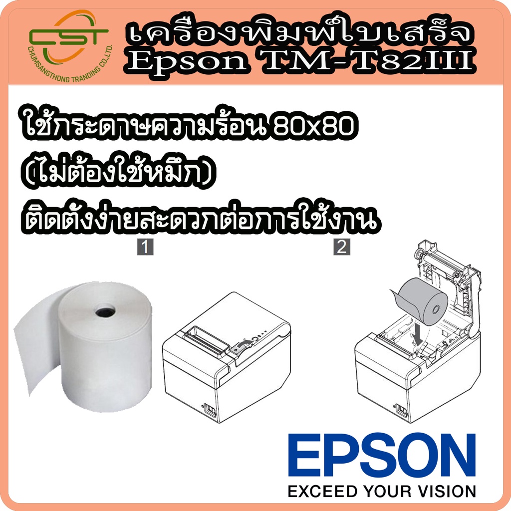 epson-tm-t82iii-เครื่องพิมพ์ใบเสร็จ-เครื่องพิมพ์ใบเสร็จอย่างย่อ-slip-printer-เชื่อมต่อ-usb-lan