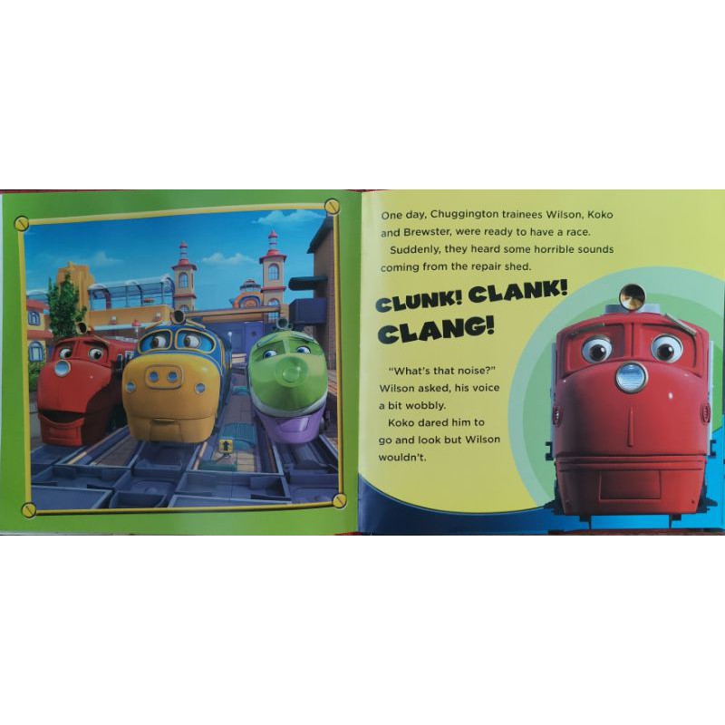 หนังสือเด็กมือสอง-chuggington-clunky-wilson-หนังสือเด็กภาษาอังกฤษ