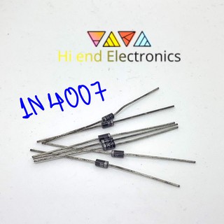 (10 ชิ้น)1N4007 diode ของแท้รับประกันคุณภาพ