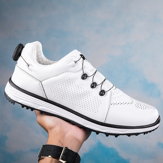 ภาพหน้าปกสินค้าFootjoy~2022 รองเท้ากอล์ฟ หนังวัวแท้ กันน้ํา กันลื่น ระบายอากาศ พลัสไซซ์ สําหรับผู้ชาย ผู้หญิง ไซซ์ 37-47 ที่เกี่ยวข้อง