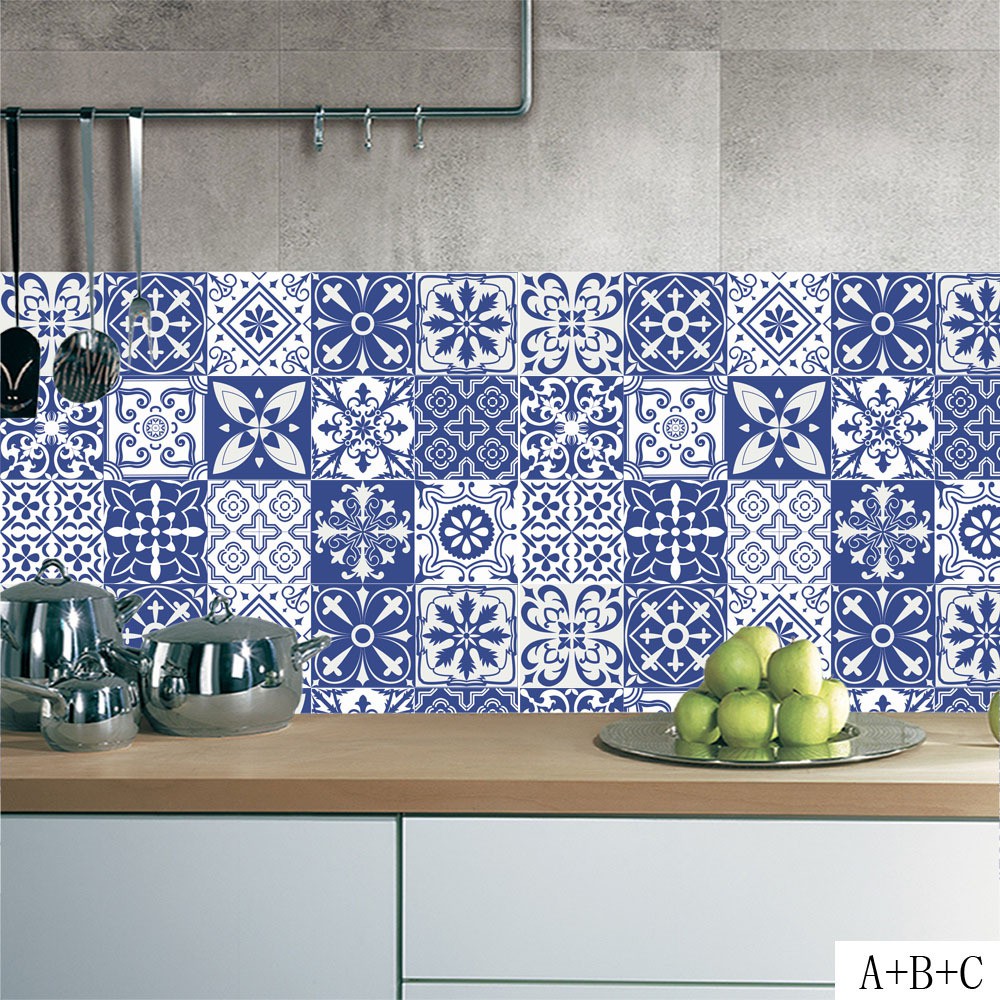 bestprice1920-mediterranean-tile-stickers-wall-stickers-สติกเกอร์กระเบื้อง-สติกเกอร์ติดผนัง