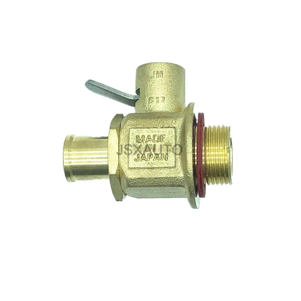 Excavator Engine oil pan oil drain valve switch Oil out valve switch