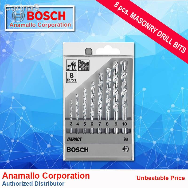 Bosch 8 pcs Impact Masonry Drill Bit Setของขวัญ Shopee Thailand