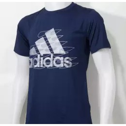 เสื้อแขนสั้น-เสื้อกีฬา-เสื้อออกกำลังกายadidas-men-sports-fitness-เสื้อออกกำลังกาย-ถ่ายจากสินค้าจริง