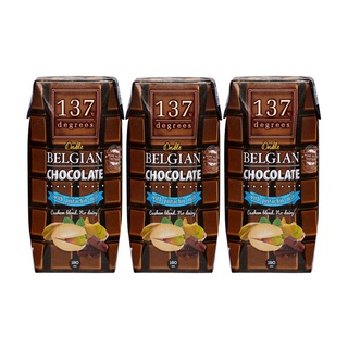 ภาพหน้าปกสินค้า137 Degrees Doublle Belgian Chocolate with Pistachio Milk 137 ดีกรี นมพิสตาชิโอ สูตรดับเบิ้ลช็อกโกแลต 180 มล. x 3 กล่อง ที่เกี่ยวข้อง