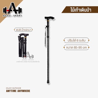 ไม้เท้าเดินป่า เดินเขา ปีนเขา ไม้เท้าอเนกประสงค์ ไม้เท้าปีนเขา อลูมิเนียม Trekking pole ไม้เท้าพยุง ไม้ค้ำ แบบพับได้