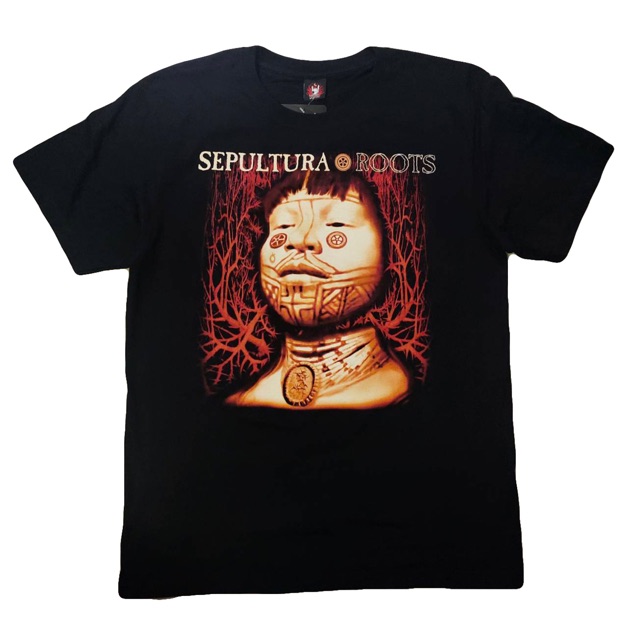 เสื้อยืดอินเทรนด์ผู้ชายอินเทรนด์ผู้หญิงเสื้อวง-sepultura-rootss-3xl