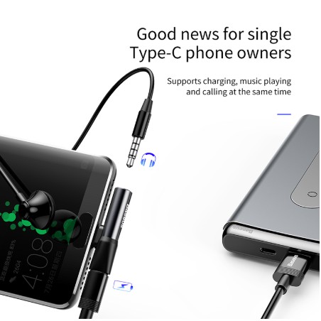 baseus-2-in-1-dual-type-c-headphone-audio-adapter-charger-splitter-อะแดปเตอร์สำหรับ-for-huawei-xiaomi-audio-converter