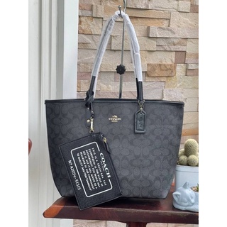 Coach Reversible Coty Tote bag IN SIGNATURE (F36658)