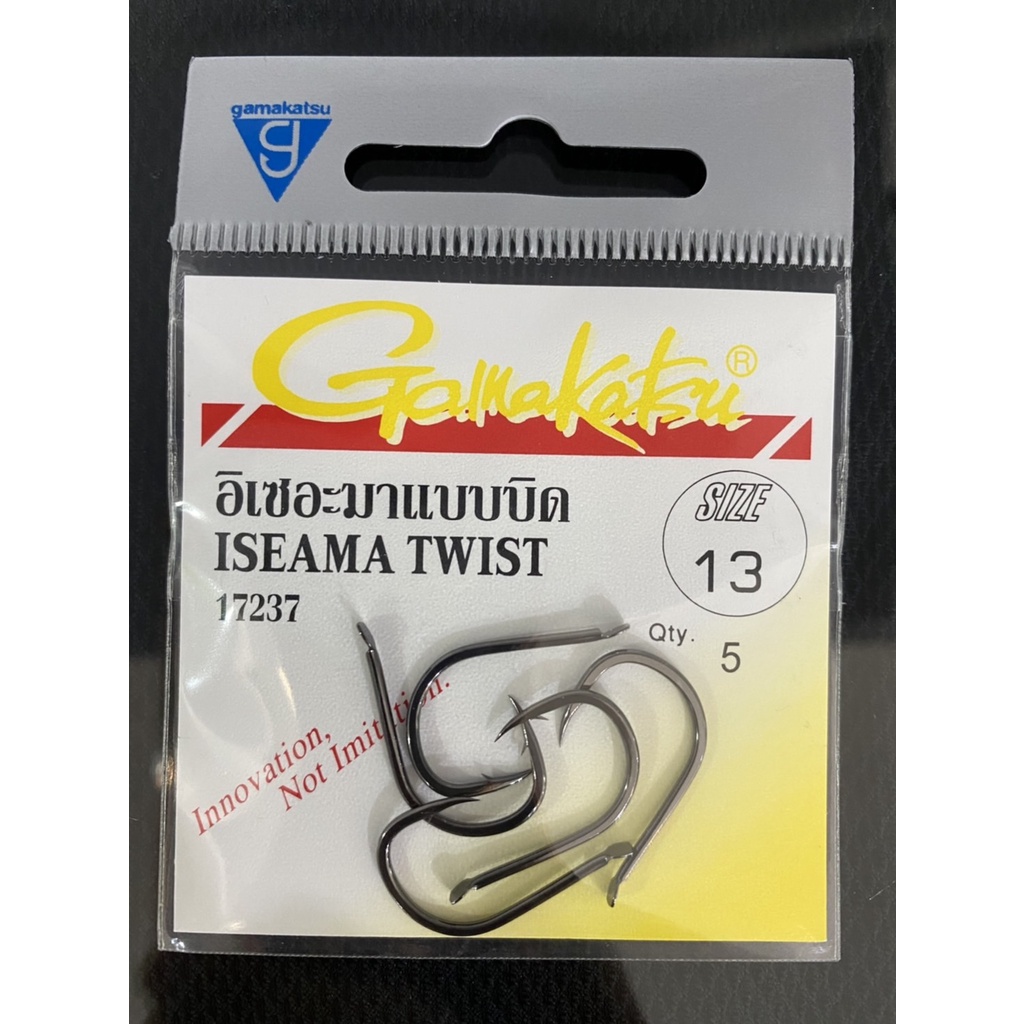 เบ็ด Gamakatsu Iseama Twist 17237 | Shopee Thailand