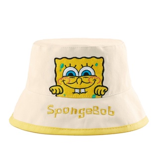 ผลิตภัณฑ์สำหรับเด็ก■❅[จัดส่งฟรี] Pei Ai SpongeBob Co-branded Children s Hat Spring and Autumn Sun Hat Baby Sun Hat Fishe