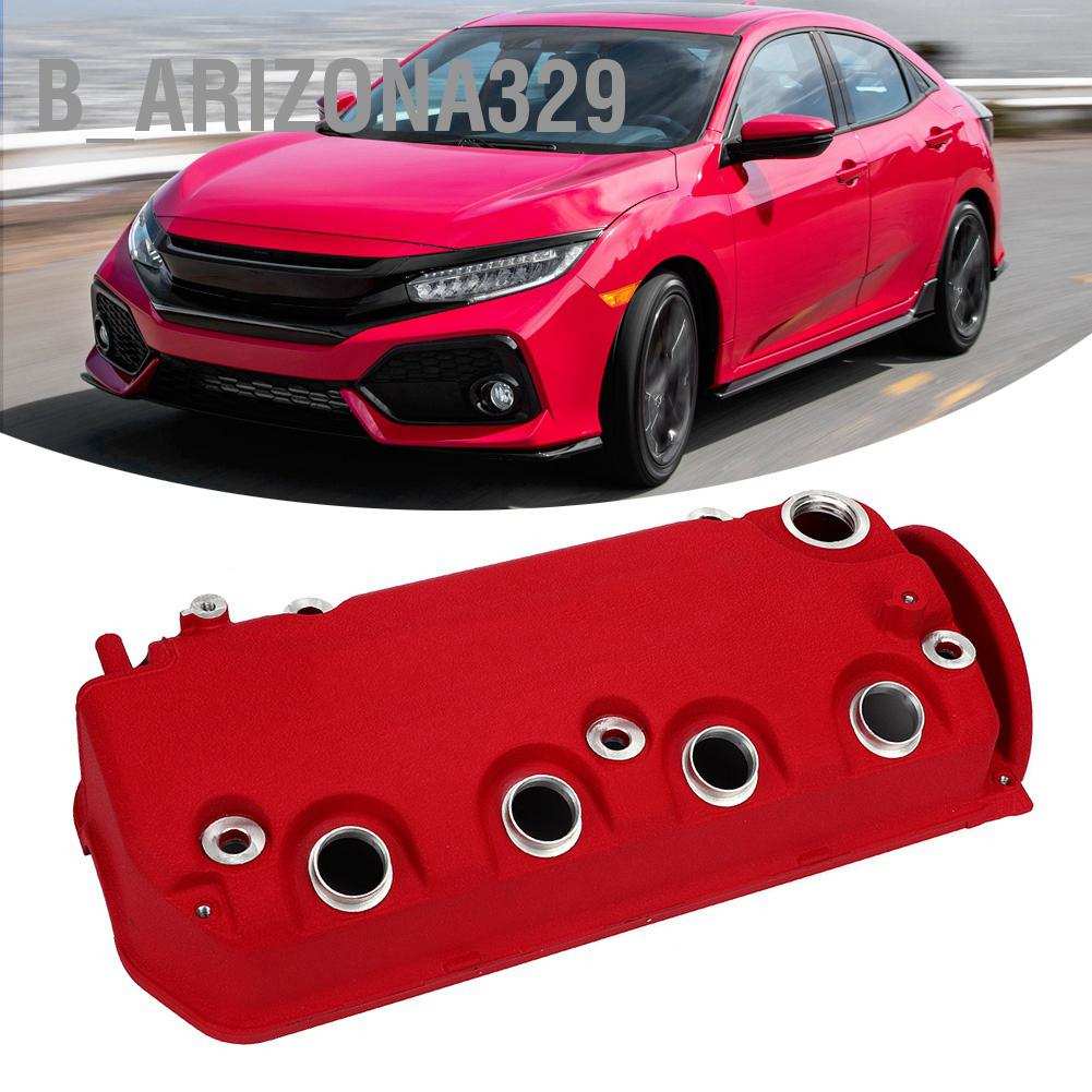 arizona329-ฝาครอบวาล์วเครื่องยนต์-สีแดง-สําหรับ-honda-civic-d16y8-d16y7-vtec-sohc