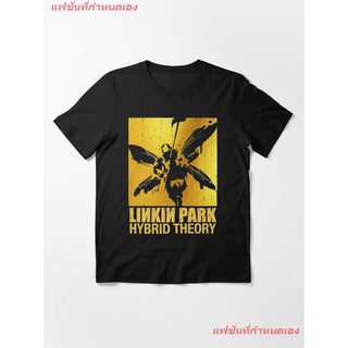 เสื้อยืดผ้าฝ้ายพิมพ์ลายขายดี ลิงคินพาร์ก วงร็อค Vintage Anniversary Music Essential T-Shirt Linkin Park เสื้อยืดผู้หญิง