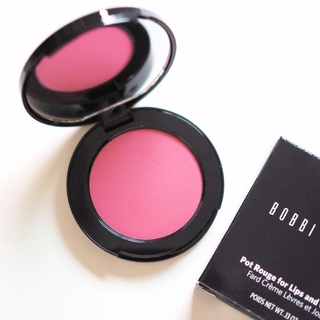 ส่งฟรี Bobbi Brown Pot Rouge for Lips & Cheeks 3.7g สี Pale Pink ปัดแก้มเนื้อครีม OCT02