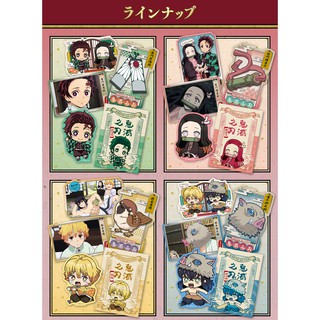 Kimetsu no Yaiba Die-cut Sticker สติกเกอร์ดาบพิฆาตอสูร ของแท้จากญี่ปุ่น