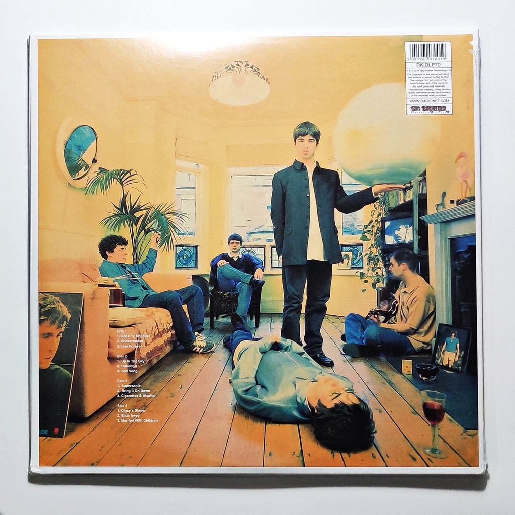 แผ่นเสียง-oasis-definitely-maybe-2lp-remastered