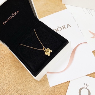 Pandora สร้อยคอเงิน 925 p804 เครื่องประดับแฟชั่นสตรี