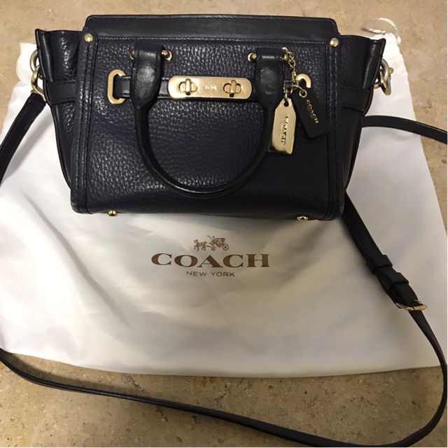 Coach swagger deals 20 black
