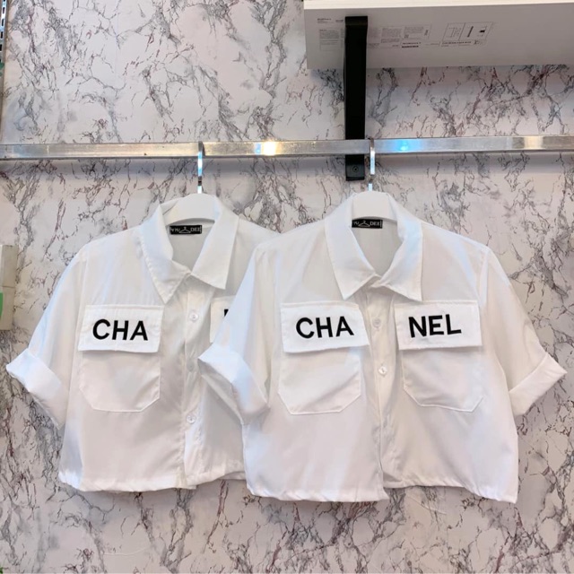 เสื้อเชิ้ต-ลายสัก-cha-nel-ตัวสั้นน่ารักมากค่ะยาว18