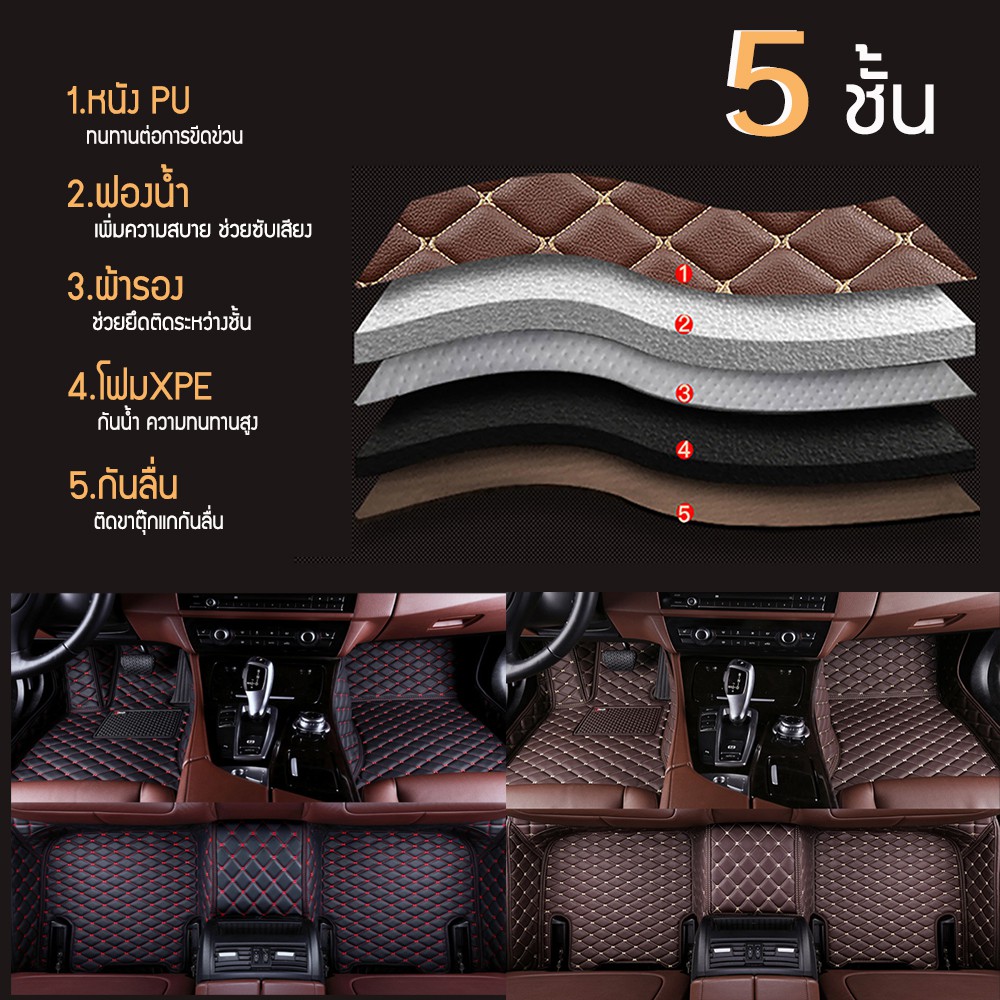 พรมปูพื้นรถยนต์-vip-6d-ตรงรุ่นสำหรับ-suzuki-swift-1-3-ปี-2012-2016-มีให้เลือกหลากสี-แถมฟรี-ชุดหมอนรองคอ-ที่คาดเบลท์