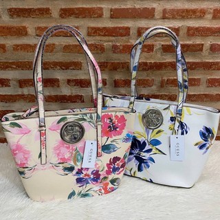 GUESS OPEN ROAD FLORAL TOTE BAG