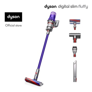 Dyson Digital Slim ™ Fluffy Cordless Vacuum Cleaner (Iron/Purple) เครื่องดูดฝุ่นไร้สาย ไดสัน