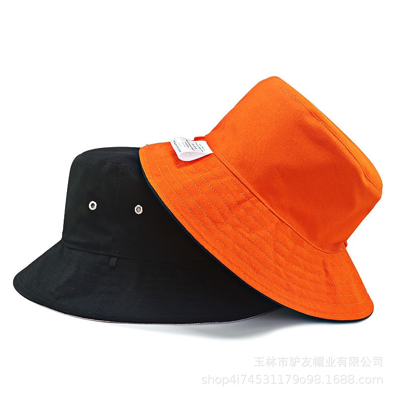 bucket hat big size 6265 cm outdoor cotton women and men summer sun