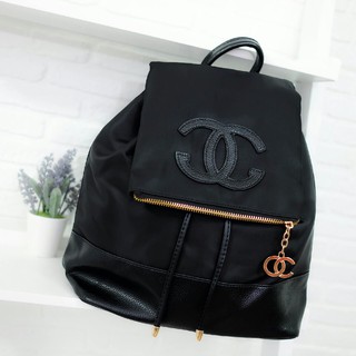 เช็คก่อนสั่ง กระเป๋าเป้ Chanel nylon blackpack