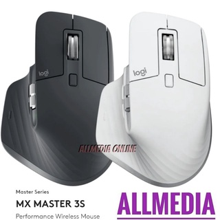 Logitech MX Master 3S , 8K DPI , Quiet Click , Bluetooth / Wireless Mouse รับประกันศูนย์ไทย 1 ปี