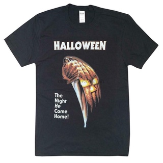 เสื้อยืดผ้าฝ้ายพิมพ์ลายขายดี เสื้อยืด พิมพ์ลาย Michael Myers This is Halloween สําหรับผู้ชาย