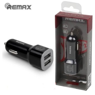 ภาพหน้าปกสินค้าRemax ที่ชาร์จในรถ 2 USB Car Charger รุ่น CC-201ของแท้100% ที่เกี่ยวข้อง