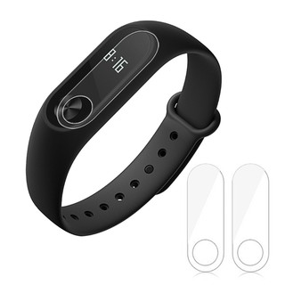 ฟิล์มกันรอย 2 ชิ้นสําหรับ Xiaomi Mi Band 2กำไลอัจฉริยะ