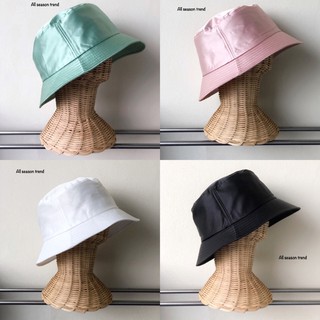 🧢 พร้อมส่ง 💕 หมวกบัคเก็ตผ้าซาติน