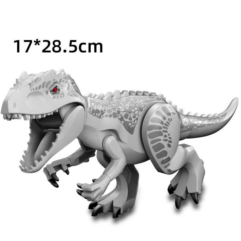 ของเล่นบล็อกตัวต่อไดโนเสาร์จูราสสิก-cretaceous-world-park-ของขวัญของที่ระลึก