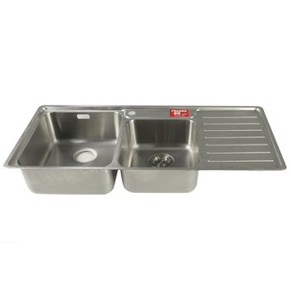 Embedded sink BUILT-IN SINK FRANKE 2B1D BCX 621 RHD STAINLESS STEEL Sink device Kitchen equipment อ่างล้างจานฝัง ซิงค์ฝั