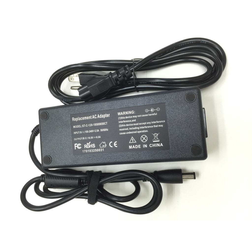 ที่ชาร์จโน๊ตบุ๊ค-hp-compaq-18-5v-6-5a-7-4mm-5-0mm