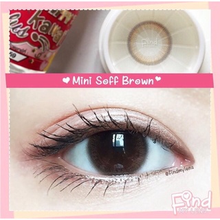 Mini Soft ( Brown, Gray ) /Kitty Kawaii​ คิตตี้ คาวาอิ สีน้ำตาล/สีเทา คอนแทค​เลนส์ contactlens